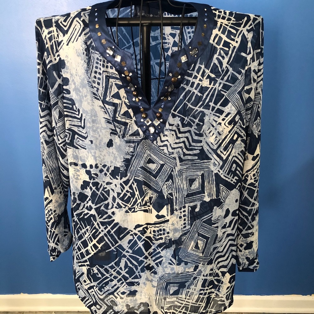 Susan Graver top